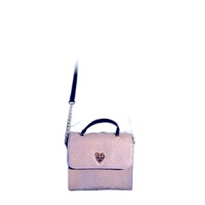 Like New Betsey Johnson Pink Crossbody